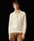 JOSEPH ABBOUD 【カシミヤ混/洗える】カシミヤブレンド ハイネック プルオーバー ニット