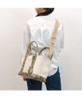 UNBILLION cachecache ショルダー付きパーテーションキャンバストート