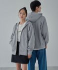 WEGO 【ユニセックス着用ITEM/SMLサイズ展開】リラックスフィットダブルZIPパーカー