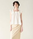 GRACE CONTINENTAL ショルダーフリルトップ