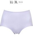 Wing ショーツ やさしい肌あたり ズレ上がりにくい しめつけにくい 【綿の贅沢 フラットショーツ】 はきこみ丈ふかめ 3Lまで対応 大きいサイズ EC3100 ウイング／ワコール