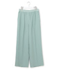 ICB 【WEB限定カラーあり】FluidBackSatin ワイドパンツ