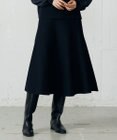 自由区 L 【カタログ掲載】ウールミラノニットフレア スカート