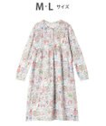tsumori chisato SLEEP ツモリチサト ワンピース 長袖 ルームウェア 綿混(本体) レディース UNX582 /ワコール