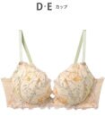 AMPHI ブラジャー グラマラス&リッチな谷間をメイク Gカップまで対応 【Glama-Rich グラマリッチ 脇スッキリ・ライトタイプ】 大きいサイズ ブラ BYJ685 アンフィ／ワコール