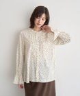 YECCA VECCA フリルデザインブラウス
