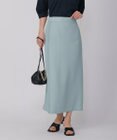 ICB 【WEB限定カラーあり・洗える】 FluidBackSatin スカート
