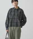 AMERICAN HOLIC イージーケアショート丈チェックシャツ