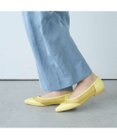 MODE ET JACOMO <carino>【レイン対応】メッシュポインテッドトゥパンプス