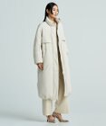 uncrave 【撥水・洗濯機洗い可】プルーフ ダウン ロングコート（uncrave WHITE）