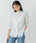 23区 【洗える】CANCLINI バンドカラー シャツ