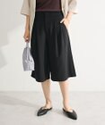 Green Parks イージーケアキュロットパンツ