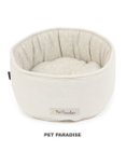 PET PARADISE 猫 ベッド おしゃれ 丸型 カドラー (30cm)