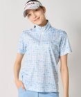 FILA GOLF／marie claire 【marie claire SPORT】ハーフジップ半袖シャツ