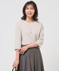 J.PRESS LADIES L 針抜きフライス クルーネック カットソー