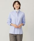 J.PRESS LADIES 【洗える】PINオックス ボタンダウン シャツ