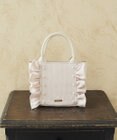 Maison de FLEUR 2WayフリルトートSバッグ