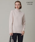 ICB L 【新色追加・WEB限定カラーあり】 ソフトカシミヤミックス ハイネックニット