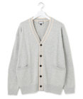 J.PRESS YORK STREET 【UNISEX】ANTI PILLING WOOL Vネックカーディガン