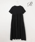 23区 L 【R(アール)】プレミアムコットンジャージー ティアードワンピース