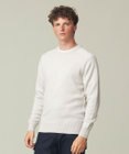 J.PRESS MEN カシミア サドルショルダー クルーネック ニット
