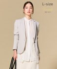 BEIGE， 【L-size・セットアップ対応 】LUIZA / テーラードジャケット