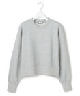 J.PRESS YORK STREET 【WOMEN】ラメ裏毛クルーネック スウェット