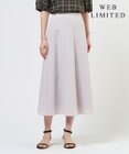 J.PRESS LADIES S 【WEB限定カラーあり】アキハ BREEZE COOL フレア スカート
