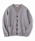 UNFILO MENS 【男女兼用/新色追加】スウェットライク ニットカーディガン [24年秋冬商品]
