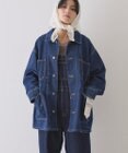 AMERICAN HOLIC ペイントデニムカバーオールジャケット