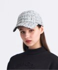 23区GOLF 【WOMEN】ツイードキャップ スタイリングが華やかに モノトーンコーデ