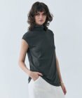 BEIGE， 【ロングセラー】MELLE / ハイストレッチ ハイネックカットソー