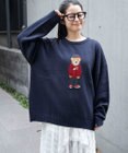 WEGO 【ユニセックス着用ITEM/MLサイズ展開】ジャガードアニマルプルオーバー