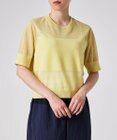 Paul Smith 【洗える】シアーボーダー 半袖ニット