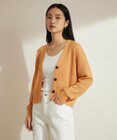 UNFILO L メッシュニット カーディガン