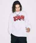 WEGO 【SETITEM】アクセ付きグラフィックロンT