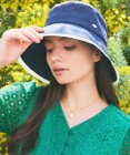 TOCCA 【サイズ調整可】TRIM RIBBON BUCKET HAT バケットハット