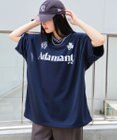 WEGO 【２点セット/ユニセックス着用ITEM/吸水速乾】アクセ付きメッシュロゴT（SS）