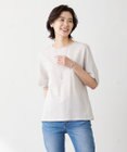 J.PRESS LADIES L 【WEB限定カラーあり・抗菌消臭・吸水速乾】サッカージャージー ボリュームスリーブ カットソー