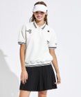 PW CIRCULUS 【WOMEN】ワッフルポロ ゴルフウェア レディース