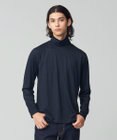 J.PRESS MEN ウールストレッチジャージ タートルネックカットソー