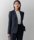 23区 【洗える】ウールライクカルゼ  テーラードジャケット