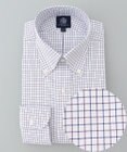J.PRESS MEN 【PREMIUM PLEATS / 形態安定】スーピマコットンタッタソールチェック シャツ/B.D.