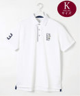 23区GOLF 【MEN/キングサイズ】【吸水速乾/UVケア】エイトロックカノコ 半袖ポロシャツ