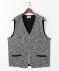 JOSEPH ABBOUD 【キングサイズ・清涼感/軽い/洗える】 スラブギマニットベスト