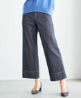 J.PRESS LADIES L 【洗える】 10oz Stretch Denim セミワイド パンツ