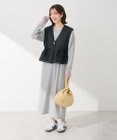 Green Parks ＳＥＴ２点シアーナイロンベスト＋リブワンピース