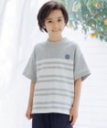 J.PRESS KIDS  【100-130cm】 ボーダービックシルエットＴシャツ