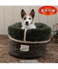 PET PARADISE ペットパラダイス 遠赤外線 寝袋  筒型《オニオン柄》 M