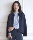 J.PRESS LADIES 【WEB限定カラーあり・洗える】TWEED ニット ジャケット
